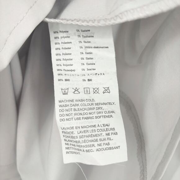 Men’s XXL Grey Fishing Shirt Button Down Vented Back Hiking Outdoor Travel Top‎ - Picture 9 of 9